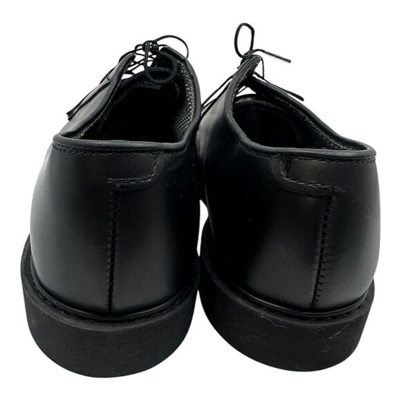 Bates Men's Oxford Dress Shoes Size 12 Black Leather Vibram Sole New Old Stock - Picture 6 of 13
